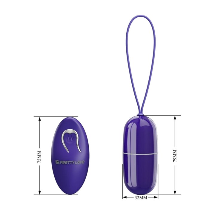 PRETTY LOVE Vibrating egg with remote control ARVIN YOUTH