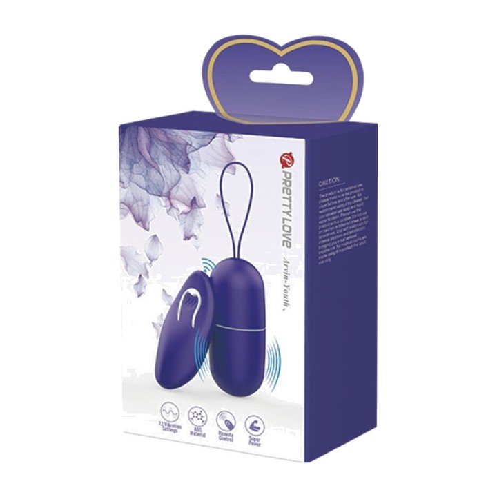 PRETTY LOVE Vibrating egg with remote control ARVIN YOUTH