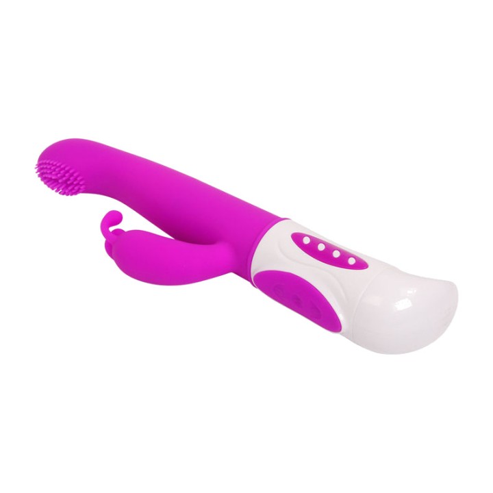 PRETTY LOVE Vibrátor so štětcom SMART HUGH D-207063