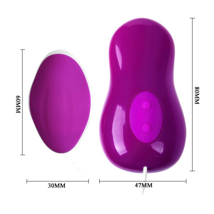 PRETTY LOVE Vibrating egg with remote control FLIRTATION