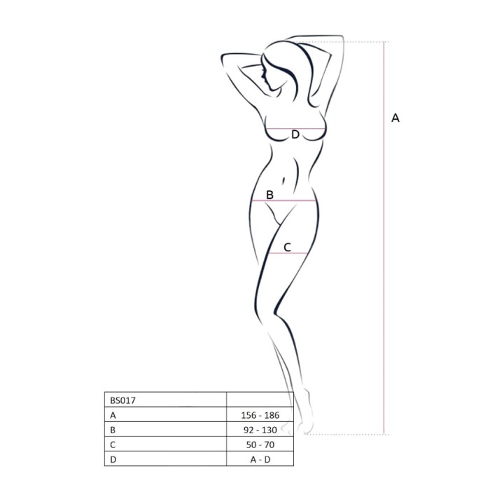 PASSION Bodystocking per dona BS017 D-216369VAR