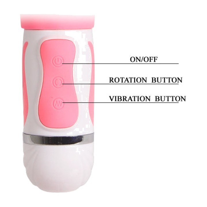PRETTY LOVE Vibrátor so štětcom SMART STEVEN D-207064