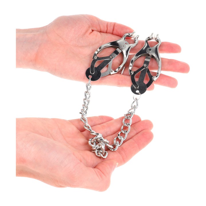 KINK Pinzas japonesas para pezones con cadena 30 CM