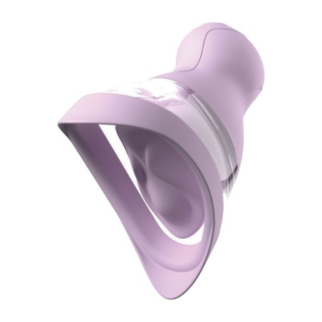 bomba íntima de succión con vibración fantasy for her veloura-touch pleasure-pump