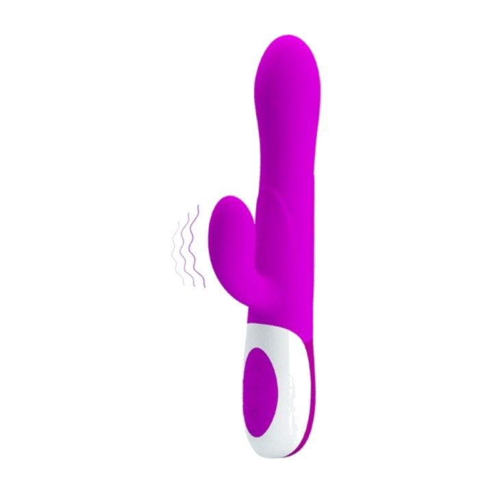 PRETTY LOVE Rechargeable inflatable rabbit vibrator DEMPSEY