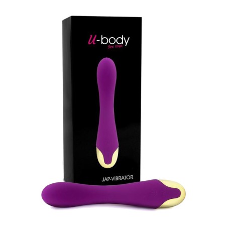 rechargeable flexible g-spot vibrator with 16 functions jap 18 cm