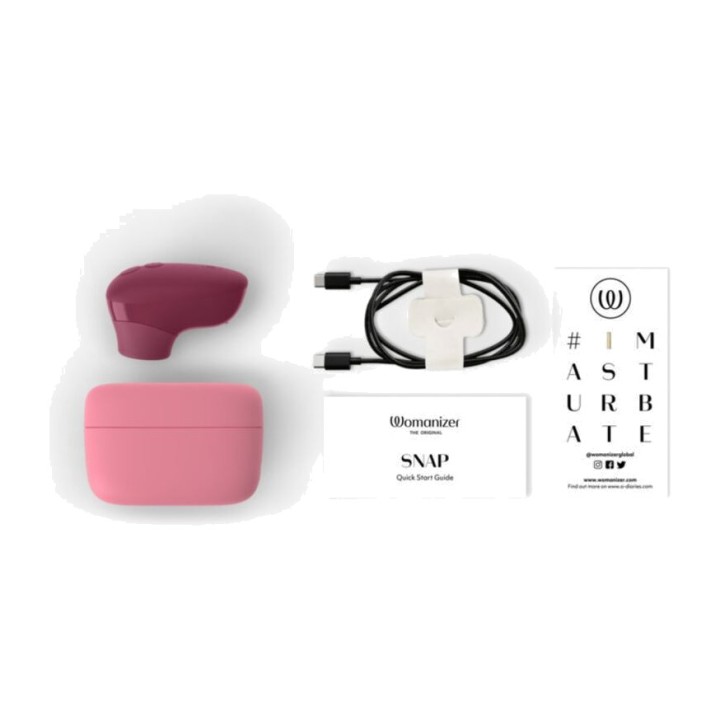 WOMANIZER Tragbarer Klitorisstimulator mit Saugfunktion und