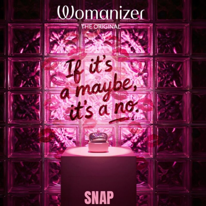 WOMANIZER Tragbarer Klitorisstimulator mit Saugfunktion und