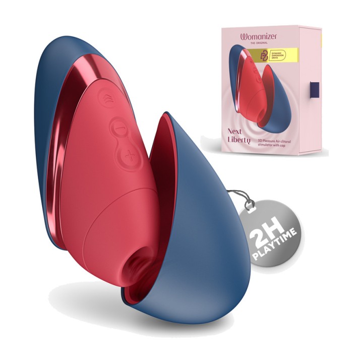 WOMANIZER Suction clitoral stimulator with magnetic cap NEXT