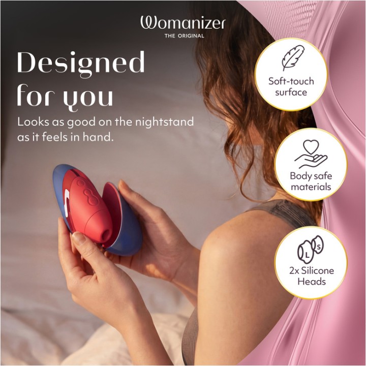 WOMANIZER Klitorisstimulator mit Saugfunktion und