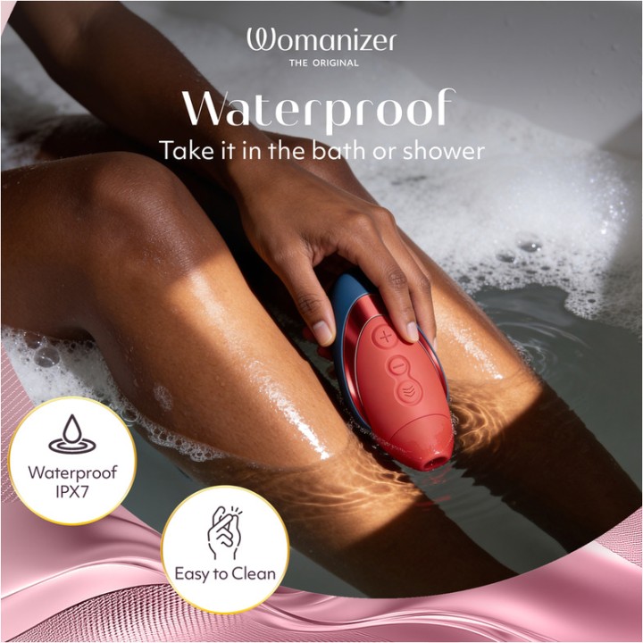 WOMANIZER Suction clitoral stimulator with magnetic cap NEXT