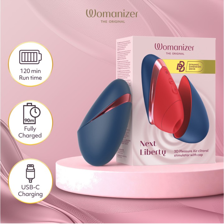 WOMANIZER Klitorisstimulator mit Saugfunktion und