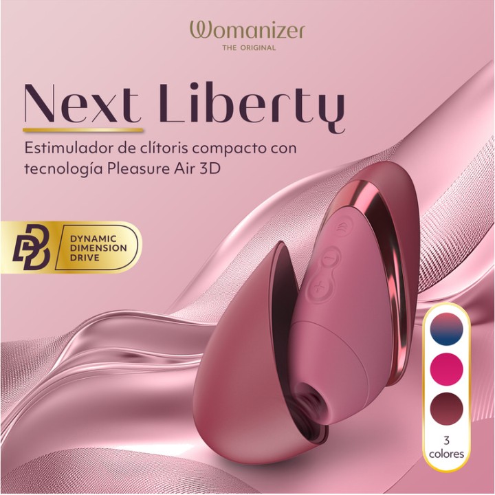 WOMANIZER Stimulateur clitoridien à succion avec capuchon