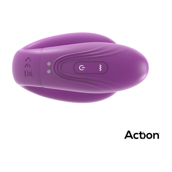 ACTION Vibratore per coppie ricaricabile con funzione