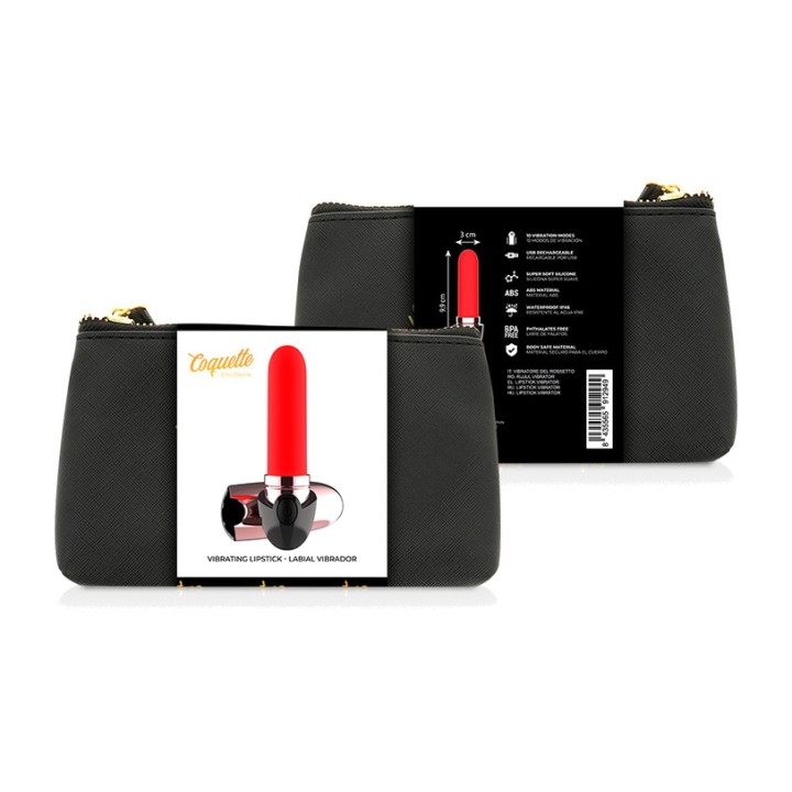 COQUETTE CHIC DESIRE Rechargeable lipstick-shaped vibrator