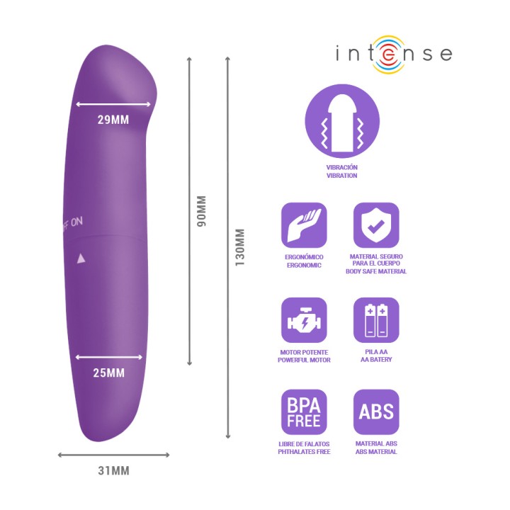 INTENSE Mini-G-Punkt-Vibrator PHIL 13 CM D-245642VAR