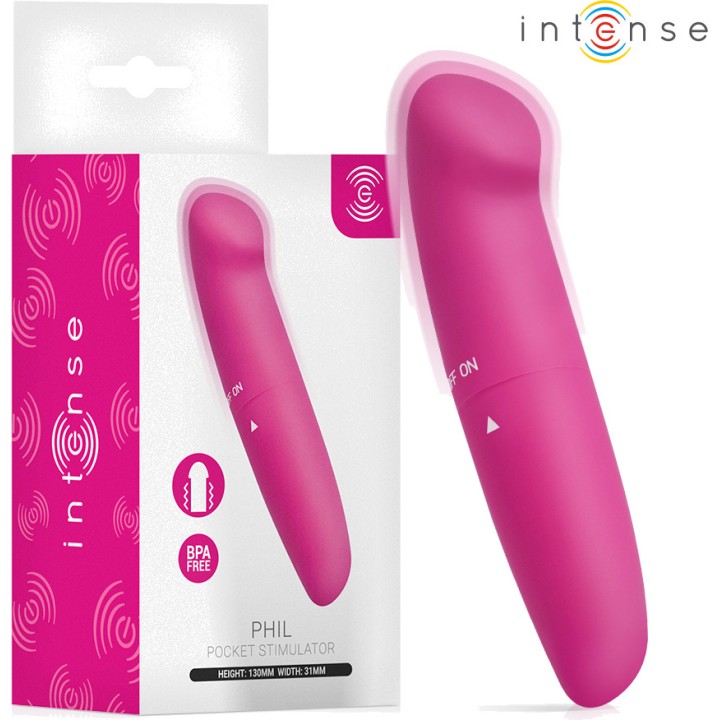 INTENSE Mini vibrador de punto G PHIL 13 CM D-245642VAR