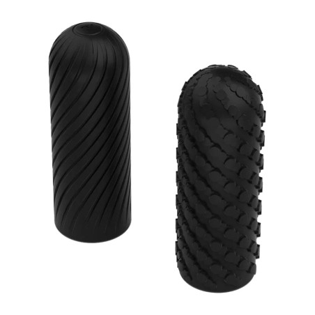 masturbador reversible de silicona ghost