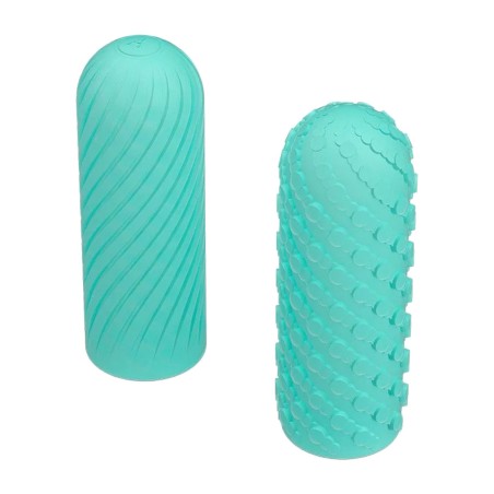 masturbador reversible de silicona ghost