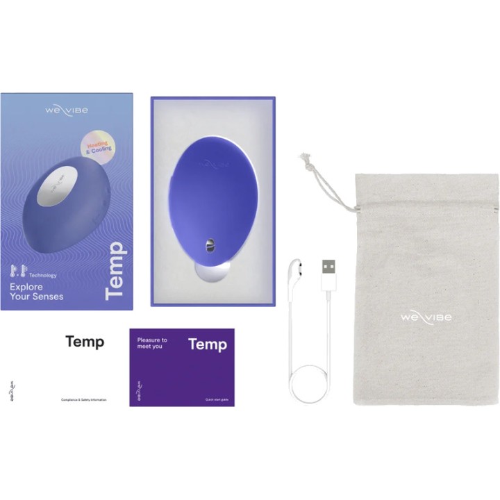 WE-VIBE Vibratore esterno con funzione caldo e freddo TEMP