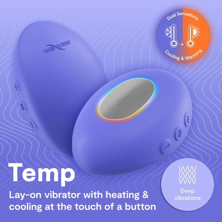WE-VIBE Vibratore esterno con funzione caldo e freddo TEMP