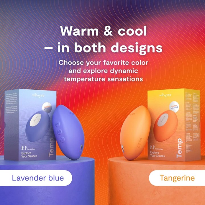 WE-VIBE Vibrador externo con función de frío y calor TEMP