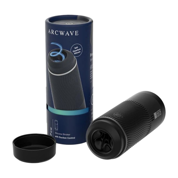 ARCWAVE Masturbador manual con control de succión POW