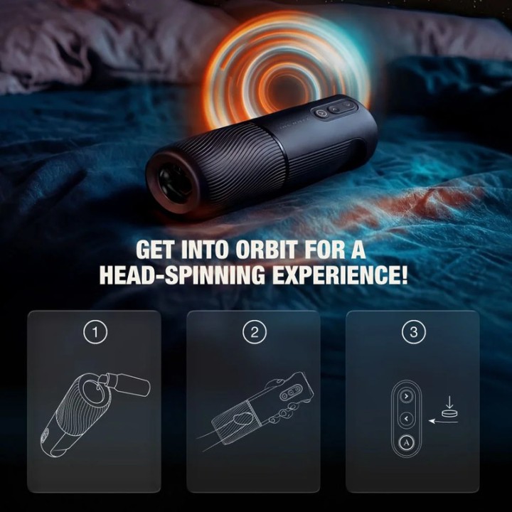 ARCWAVE 360° rotating male masturbator with app ORBIT
