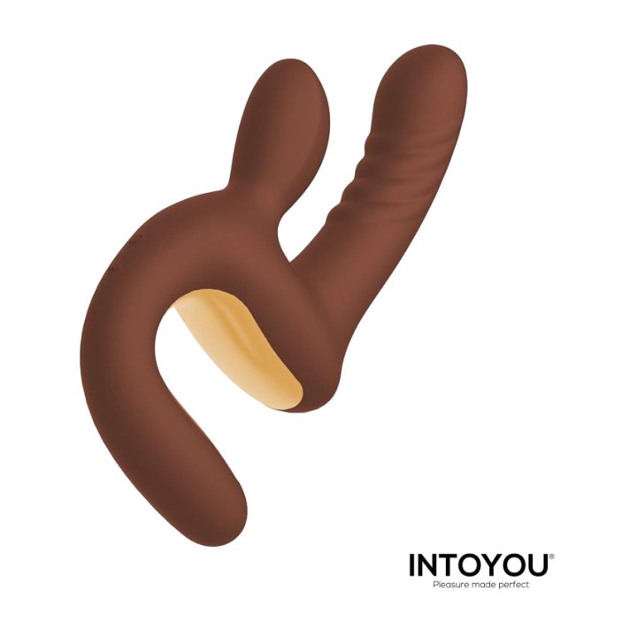 INTOYOU Rabbit vibrator with thrusting function and