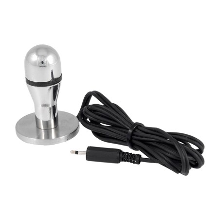 mini analplug-dildo med elektrochok 25 mm