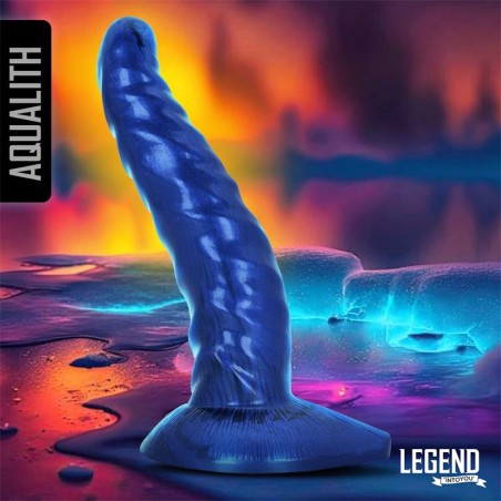 fantasidildo i flytande silikon aqualith 22 cm