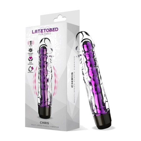 jelly vibrátor s viacerými rýchlosťami chris