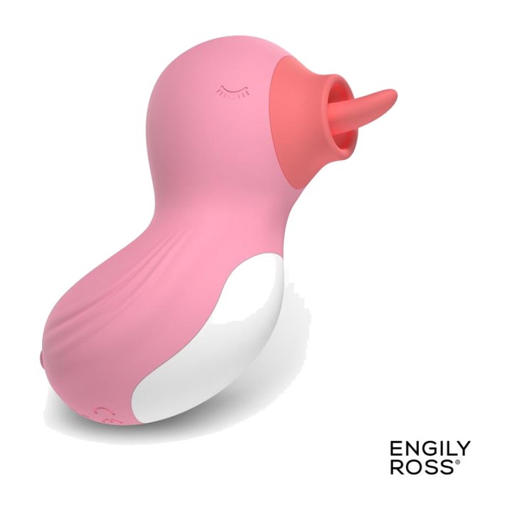ENGILY ROSS Duck-shaped clitoral stimulator with tongue