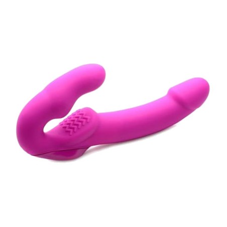 rechargeable strapless double vibrator with two motors strap u evoke