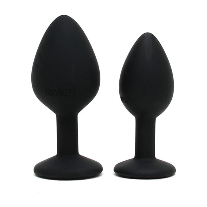 RIMBA Set de 2 plugs anales con joya BERLIN R2525VAR