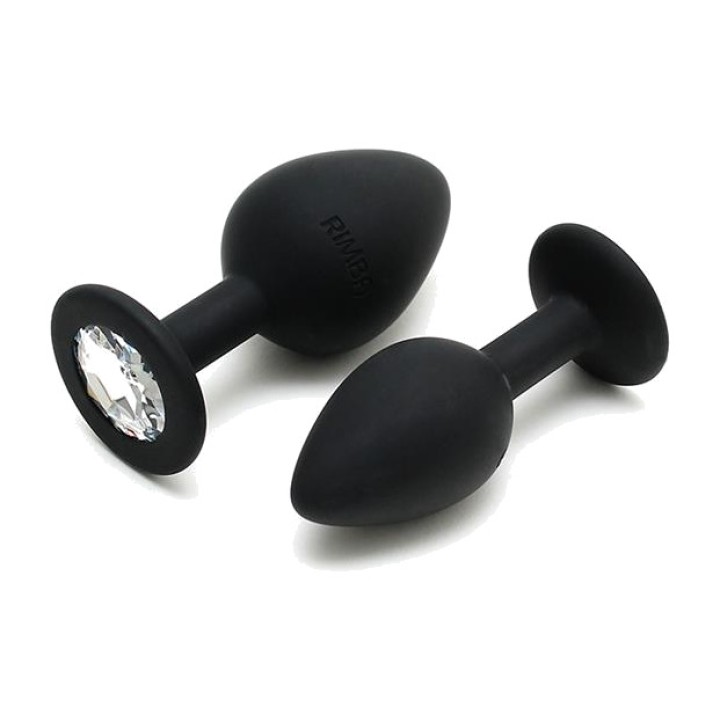 RIMBA Set de 2 plugs anales con joya BERLIN R2525VAR