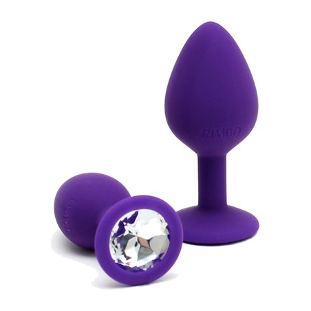 set of 2 anal plugs with jewel berlin