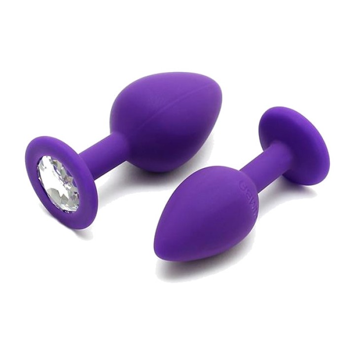 RIMBA Set de 2 plugs anales con joya BERLIN R2525VAR