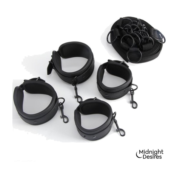 MIDNIGHT DESIRES Set di contenimento per il letto con