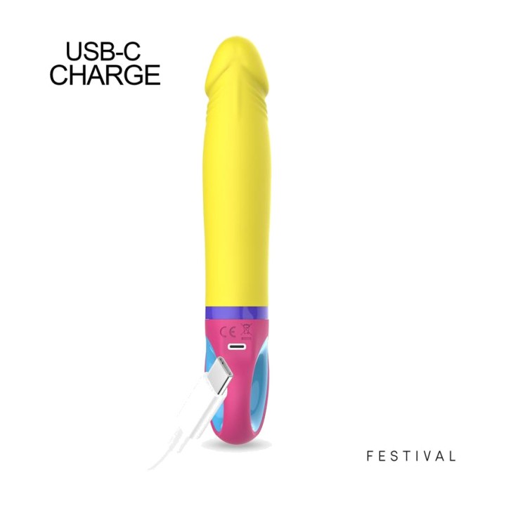LATETOBED USB-C rechargeable vibrator with 10 functions