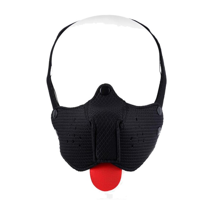 A-GUSTO Bozal de perro de neopreno desmontable y ajustable AG-044VAR