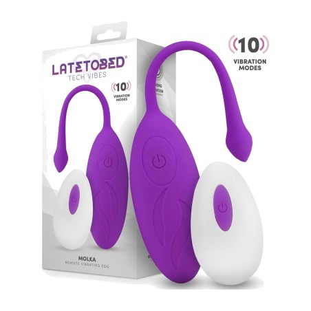 œuf vibrant à 10 fonctions avec télécommande molka