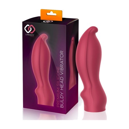 verwisselbare vibratorkop van siliconen buldy