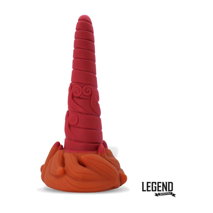 LEGEND Dildo de fantasía de silicona líquida RUBYGON 24,5 CM