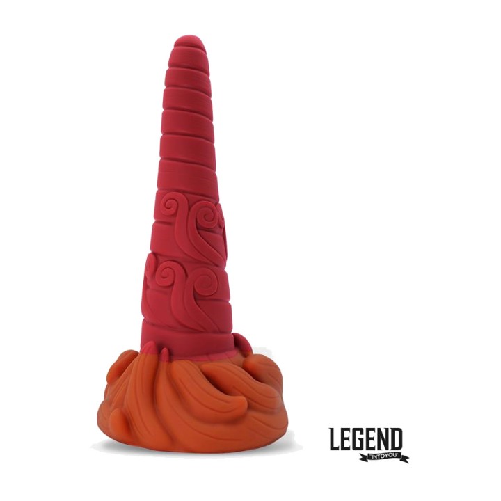 LEGEND Dildo de fantasía de silicona líquida RUBYGON 24,5 CM