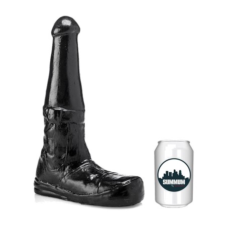 dildo anale in vinile a forma di stivale boots 26 cm