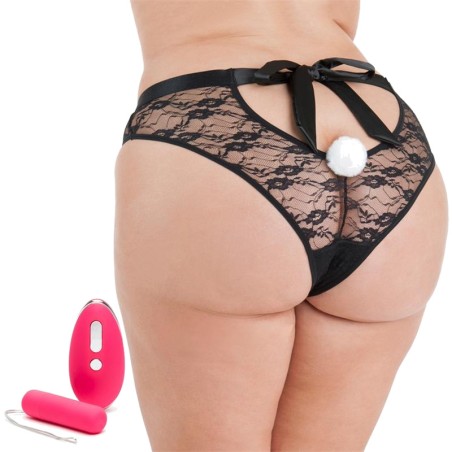 stimulateur de culotte grande taille usb avec télécommande knicker vibe