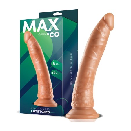dildo realista con ventosa cage 22 cm
