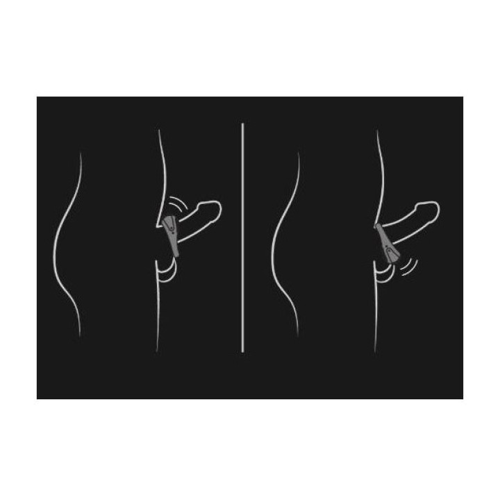 HOT OCTOPUSS Anul vibrant pentru penis ATOM HO10