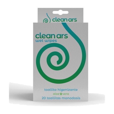 κουτί με 20 μαντηλάκια intimate με αλόη βέρα clean ars